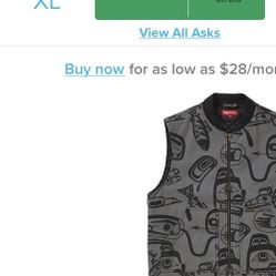 Supreme Sweaters Med/LG Burberry Vests