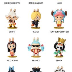 One Piece  X The Monsters Labubu