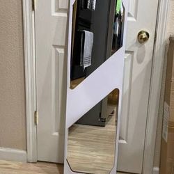 New 48” x 12” Full Length Door Mirror Frameless Beveled Edge Bathroom Mirror