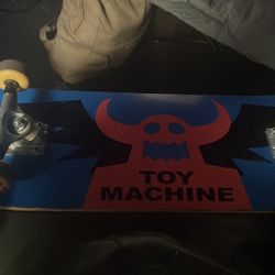 Toy Machine Skateboard Fully Set Up