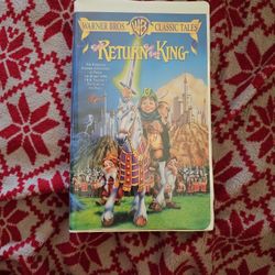 ✨️🎁📼 CLASSIC THE RETURN OF THE KING VHS