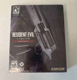 Resident Evil Requiem Deluxe Edition Steelbook PC Steam NEW IN HAND