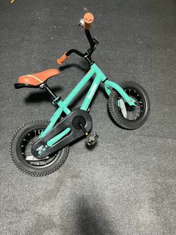 16” bike with removable training wheels