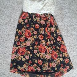 Love Chesley Large Strapless Dress
