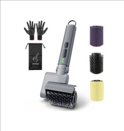 Electric Grill Brush for Outdoor, Rechargeable BBQ Grill Cleaner with 3 Heads,Cordless Rechargeable Grill Brush,3-Speed-450 RPM,150 Mins Runtime Grill