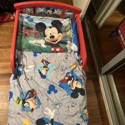 Mickey Mouse Toddler Bed 