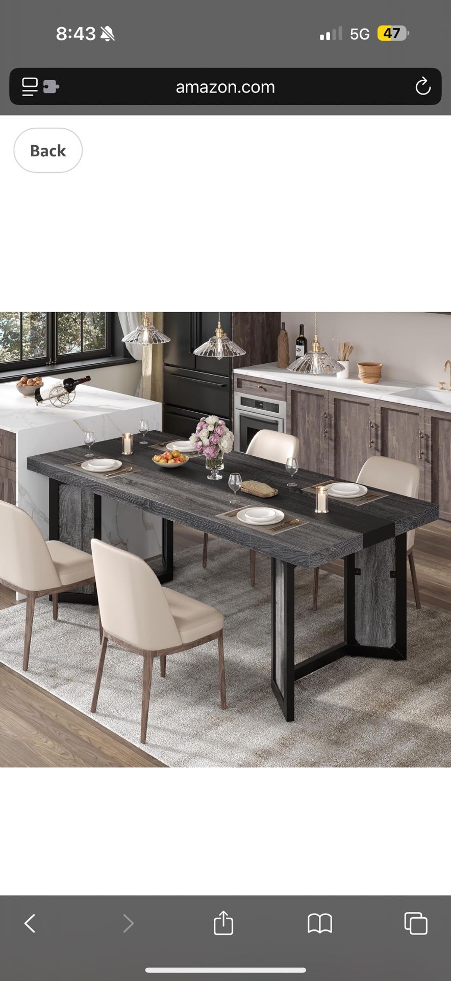 Dining table (Brand New)