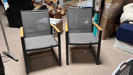 Set of 2 Outdoor Chairs