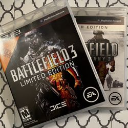 Battlefield 2 and 3 PS3