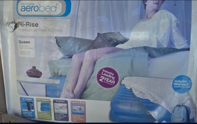 Aerobed queen air mattress hi-rise