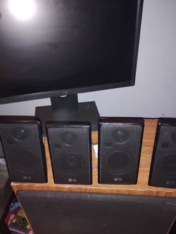 LG Surround Sound Speakers Set of 4