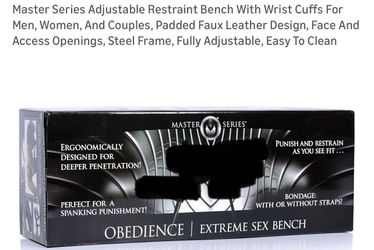 OBEDIENCE | EXTREME SEX BENCH