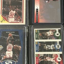 Michael Jordan 4 Card Lot 
