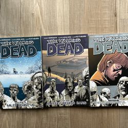 Set of 3 The Walking Dead Books