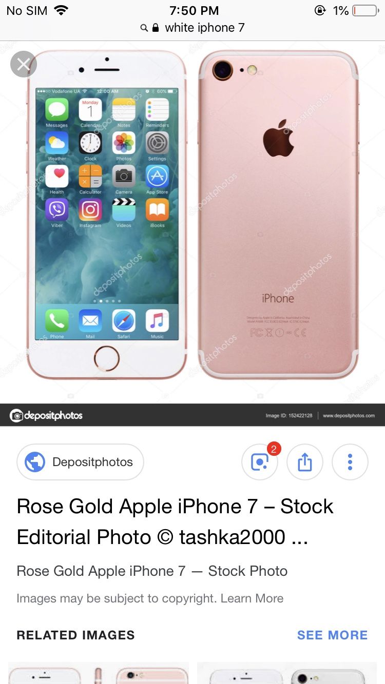 iPhone 7 rose gold