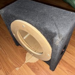 10” or 8” Downfire Subwoofer Box 1” MDF
