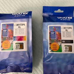 Brother LC3017 3PK & LC3017 2PK High Yield  Printer Cartridges