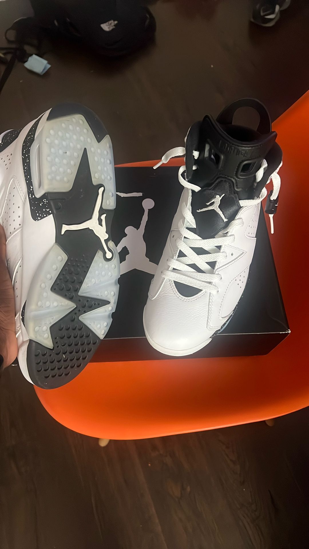 Air Jordan 6 Retros reverse oreos