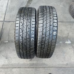 Two Used 235/70/16 Tires 