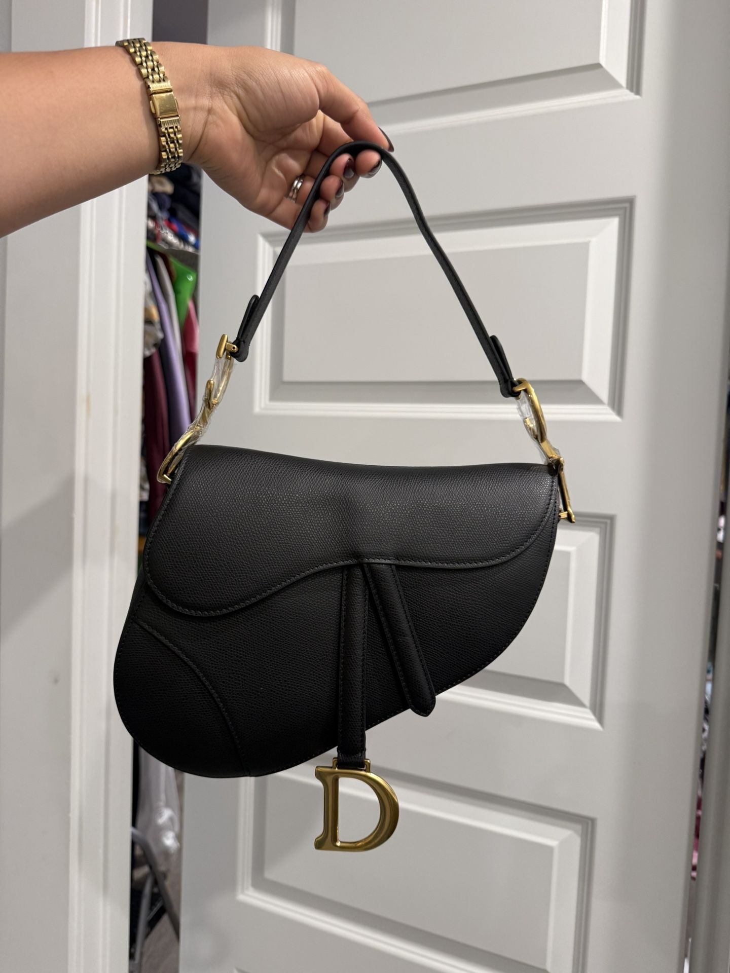 Dior Saddle Bag With Strap