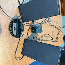 Logitech Webcam And Speakers