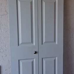 30x79 Pet friendly bifold closet door walk through for pets bedroom hallway bi-fold