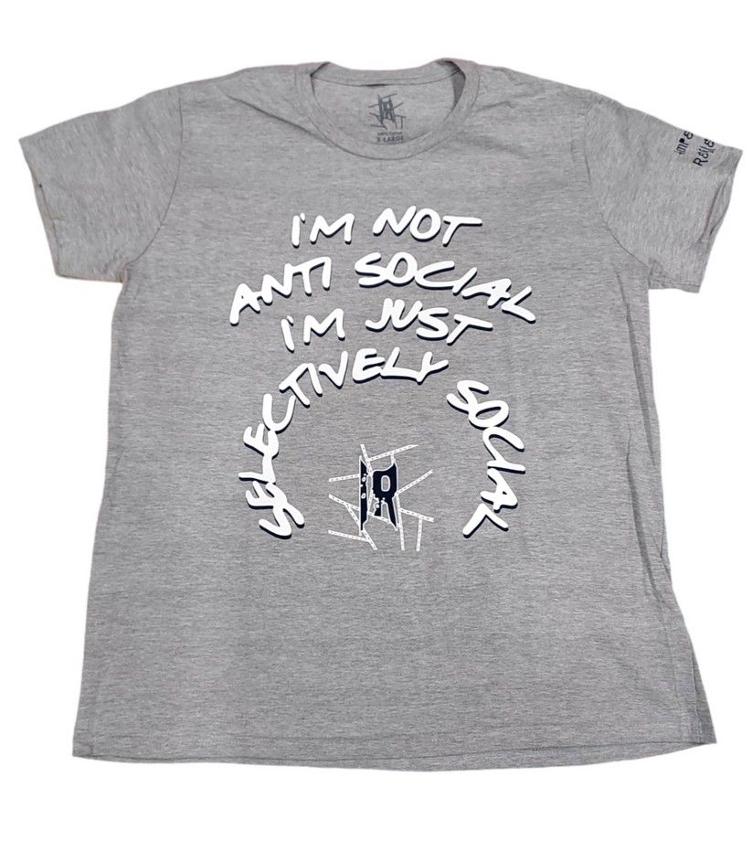 I'm Not Anti Social Women's Premium Med. Tshirt