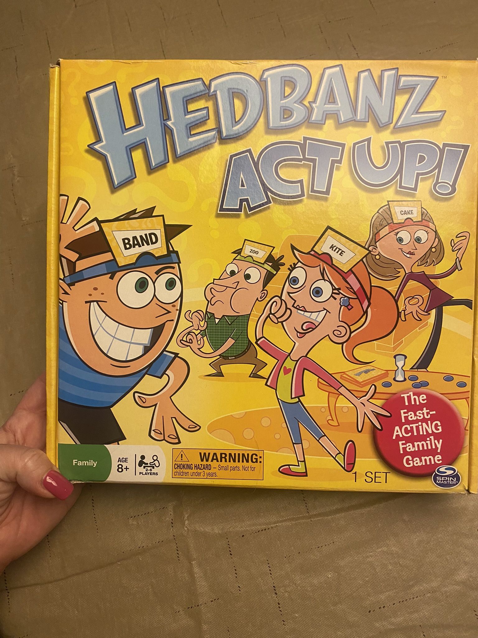 Hedbanz Act Up !