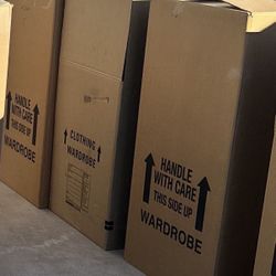 Wardrobe Moving Boxes 