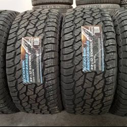 ( 4 TIRES  ) 33X12.50R18 BLACKHAWK ALL TERRAIN 