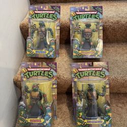 Playmates TMNT Set(4) Complete 