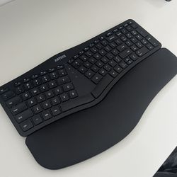 Árteck Split Ergonomic Keyboard With Cushioned Wrist And Palm Rest 2.4G USB Wireless Model: HW315 no charger