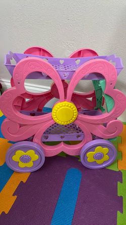 Flower tea cart