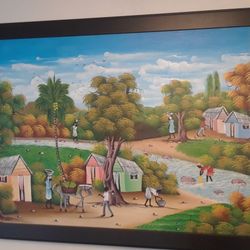 Haitian Art painting