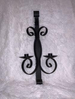 Scroll Candle Sconce