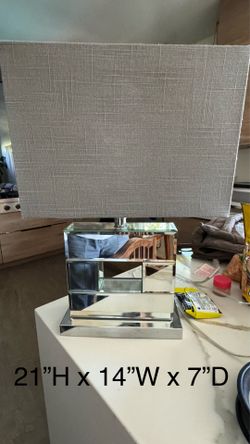 Mirrored Lamp