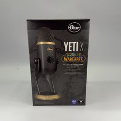 Flawless Blue Yeti X World Of WarCraft Edition USB Microphone