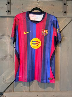 Barcelona home jersey