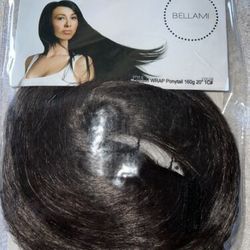 BELLAMI Black Brown Ponytail 20 Inch