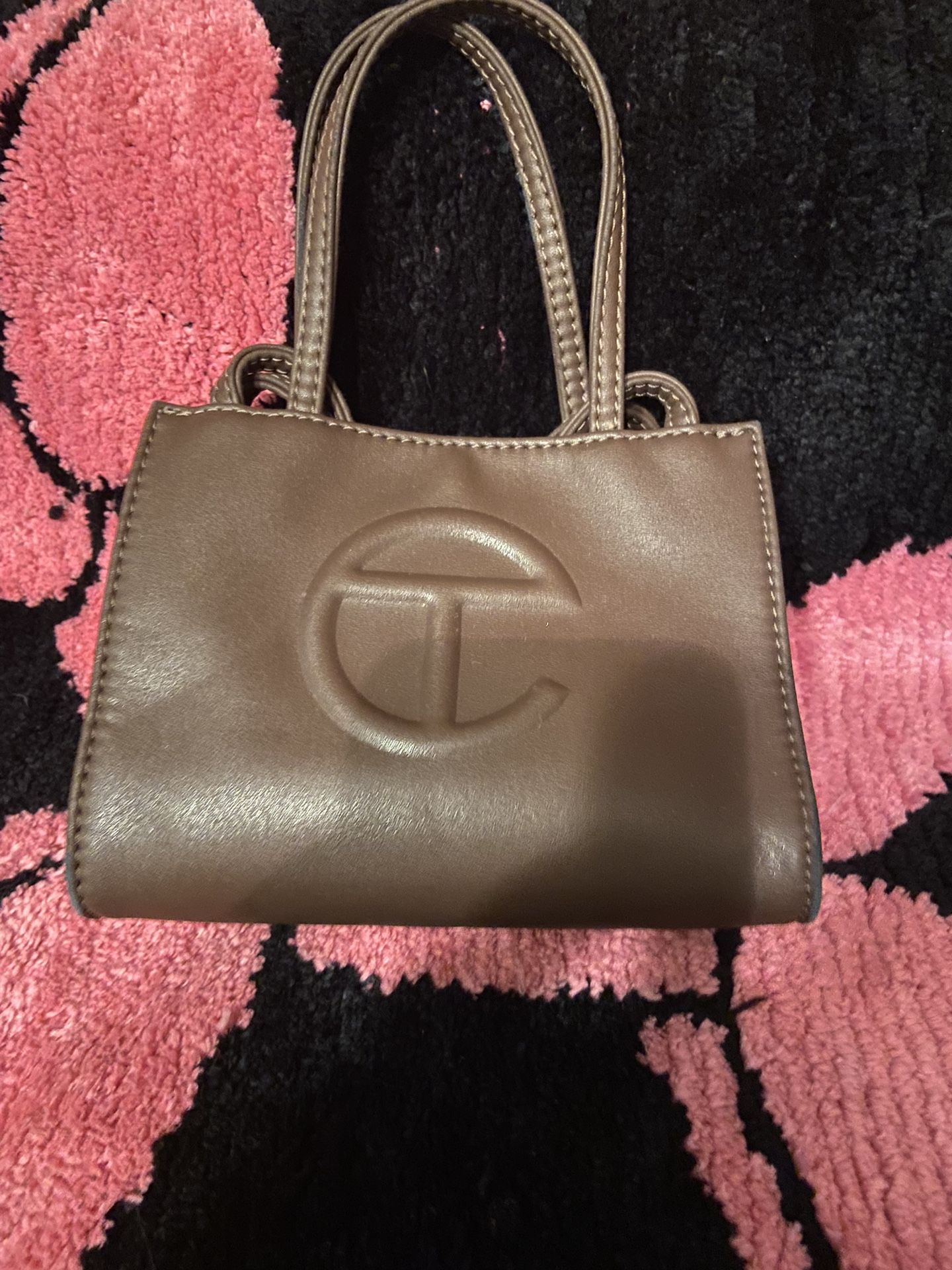 Authentic Chocolate Small Telfar Bag Used