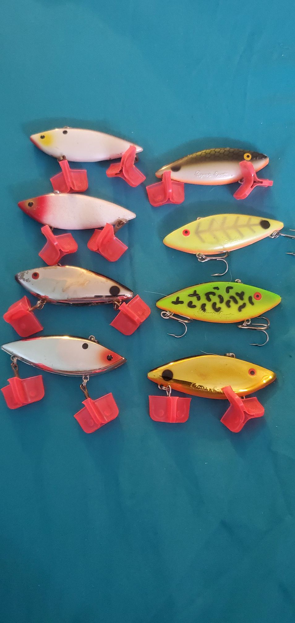 Lures for fresh water fishing