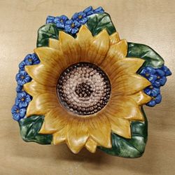 Sunflower holder by Yankee candle 