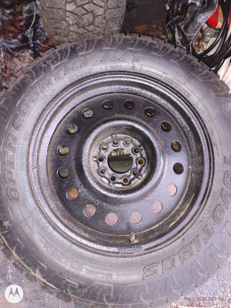 Unused Rims And Tires