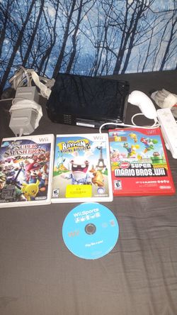 Wii with games