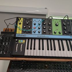 Moog Grandmother And Werkstatt Synthesizer 