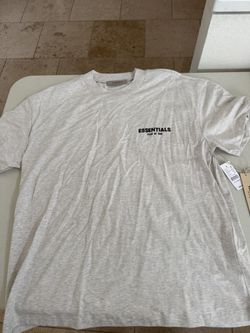 Fear of God Essentials Fleece Sweat Shorts Light Oatmeal Size Xtra Large XL