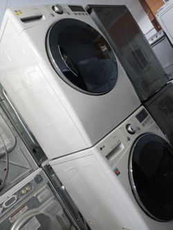 LG stackable front load washer and dryer set - Free delivery