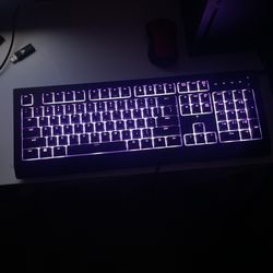 Black Gaming Keyboard 