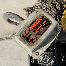 2 Ton Cm Hurricane Chain Hoist 20’ Lift