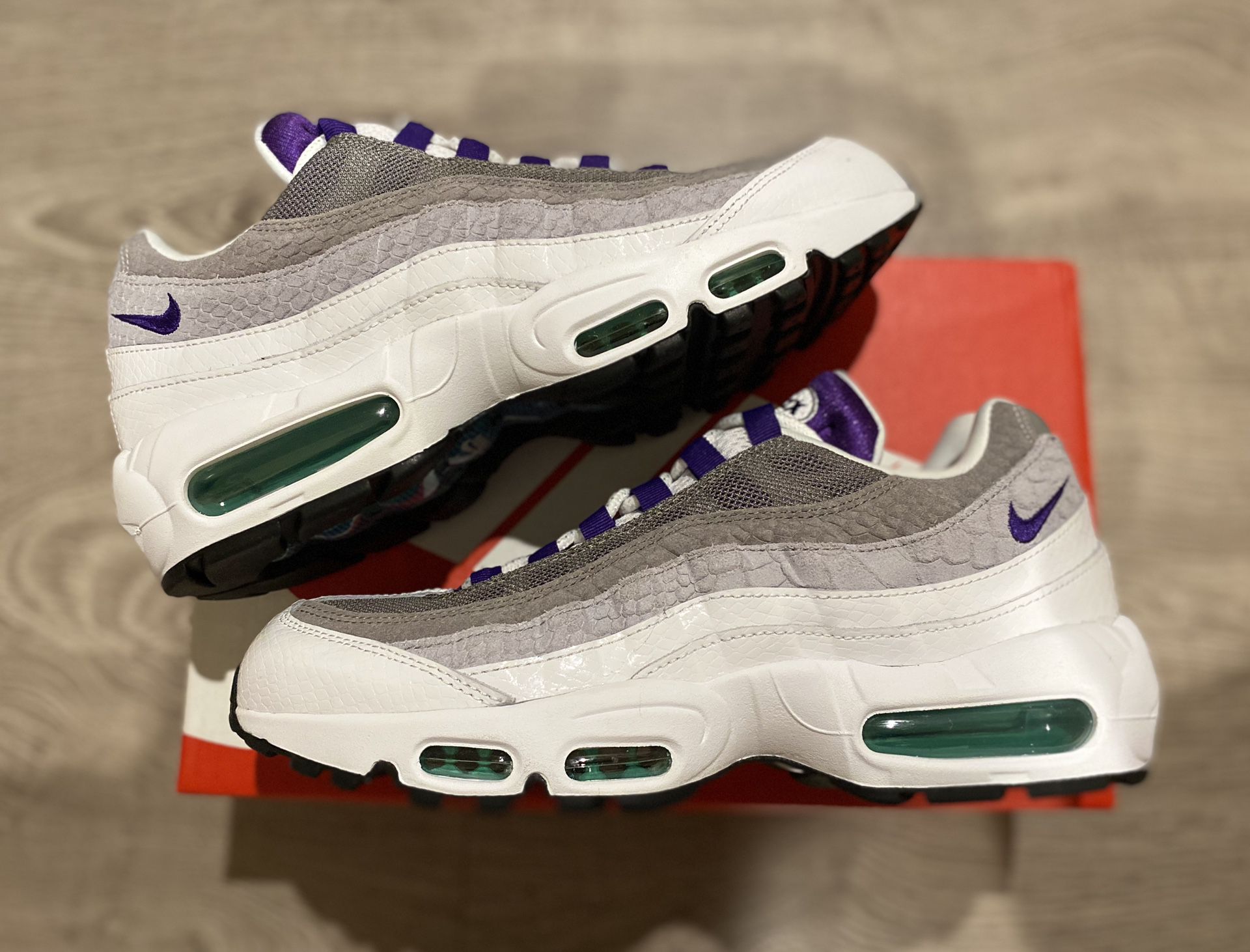 Air Max 95 Grape Snakeskin Size 8.5 and 9 Men’s